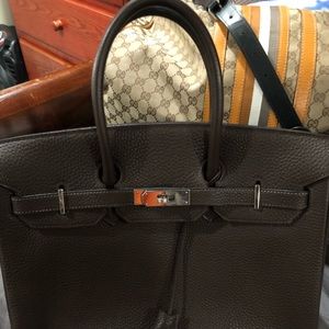 Birkin chocolate 35 Togo